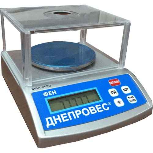 Лабораторные весы ФЕН-300Л/600Л до 300/600 гр
